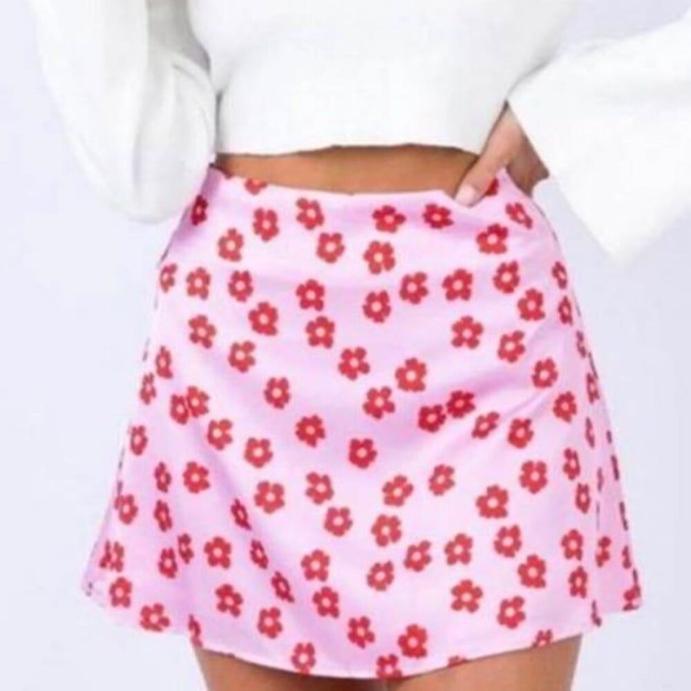 Princess Polly Olton floral mini skirt